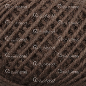 1620-0004 - Hemp Cord 2mm Dark Brown 50m Roll 1620-0004,Threads and Cords,Hemp,Hemp,Cord,2MM,Dark Brown,50m Roll,China,montreal, quebec, canada, beads, wholesale