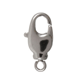 *1702-0240-BN - Brass Fish Clasp Fancy Swivel 14MM Black Nickel Nickel Free 25pcs *1702-0240-BN,Findings,Brass,Brass,Fish Clasp,Fancy Swivel,14MM,Grey,Black Nickel,Metal,Nickel Free,25pcs,China,montreal, quebec, canada, beads, wholesale