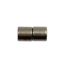 *1702-0384-BN - Metal Magnetic Clasp 6X12MM Black Nickel 5pcs *1702-0384-BN,montreal, quebec, canada, beads, wholesale