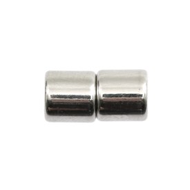 1702-0384-WH - Metal Magnetic Clasp 6X12MM Nickel 5pcs 1702-0384-WH,Findings,Clasps,Magnetic,Nickel,Metal,Magnetic Clasp,6X12MM,Grey,Nickel,Metal,5pcs,China,montreal, quebec, canada, beads, wholesale