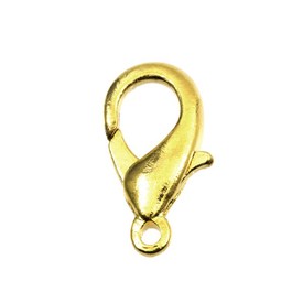 1702-0440-GL - Metal Fish Clasp 18MM Gold 50pcs 1702-0440-GL,Findings,Clasps,18MM,Metal,Fish Clasp,18MM,Gold,Metal,50pcs,China,montreal, quebec, canada, beads, wholesale