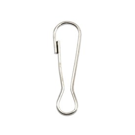 1702-0804-WH - Metal Key Link Hook 19mm Nickel Nickel Free 100pcs 1702-0804-WH,Findings,Clasps,Key Link Hook,Metal,Key Link Hook,19MM,Grey,Nickel,Metal,Nickel Free,100pcs,China,montreal, quebec, canada, beads, wholesale