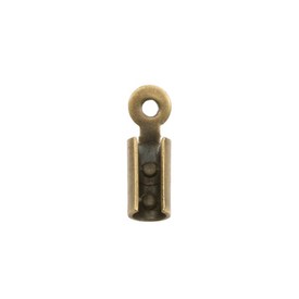 1703-0280-OXBR - Metal ''U'' Connector Round 2X8MM Antique Brass Nickel Free 100pcs 1703-0280-OXBR,Metal,''U'' Connector,Round,2X8MM,Antique Brass,Metal,Nickel Free,100pcs,China,montreal, quebec, canada, beads, wholesale