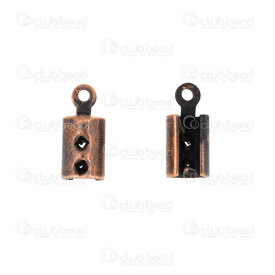 1703-0284-OXCO - Metal ''U'' Connector Round 4.5X10MM Antique Copper Nickel Free 100pcs 1703-0284-OXCO,Findings,Connectors,100pcs,4X9MM,Metal,''U'' Connector,Round,4X9MM,Brown,Antique Copper,Metal,Nickel Free,100pcs,China,montreal, quebec, canada, beads, wholesale