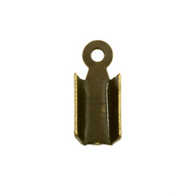 1703-0286-OXBR - Metal ''U'' Connector Corrugated 6.5X12MM Antique Brass Nickel Free 100pcs 1703-0286-OXBR,Findings,Connectors,U Shape,6.5X12MM,Metal,''U'' Connector,Corrugated,6.5X12MM,Antique Brass,Metal,Nickel Free,100pcs,China,montreal, quebec, canada, beads, wholesale