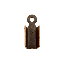1703-0286-OXCO - Metal ''U'' Connector Corrugated 6.5X12MM Antique Copper Nickel Free 100pcs 1703-0286-OXCO,Findings,Connectors,100pcs,6.5X12MM,Metal,''U'' Connector,Corrugated,6.5X12MM,Brown,Antique Copper,Metal,Nickel Free,100pcs,China,montreal, quebec, canada, beads, wholesale