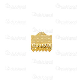 1703-0300-GL - Metal Ribbon Claw Connector 8MM Gold Nickel Free 100pcs 1703-0300-GL,100pcs,8MM,Metal,Ribbon Claw Connector,8MM,Gold,Metal,Nickel Free,100pcs,China,montreal, quebec, canada, beads, wholesale