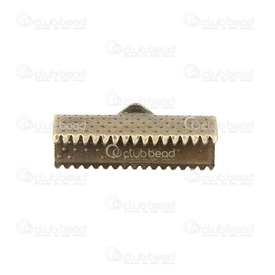 1703-0304-OXBR - Metal Ribbon Claw Connector 20MM Antique Brass Nickel Free 100pcs 1703-0304-OXBR,Findings,Connectors,Ribbons claws,20MM,Metal,Ribbon Claw Connector,20MM,Antique Brass,Metal,Nickel Free,100pcs,China,montreal, quebec, canada, beads, wholesale