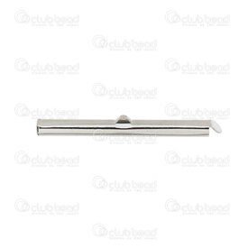 1703-0338-WH - Metal Multi-Rows Connector Tube 4x39.5mm nickel 50pcs 1703-0338-WH,1703-0,montreal, quebec, canada, beads, wholesale