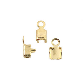 1703-0400-GL - Metal Rhinestone Chain Connector SS14 Gold 50pcs 1703-0400-GL,Chains,Rhinestones,Metal,Rhinestone Chain Connector,SS14,Gold,Metal,50pcs,China,montreal, quebec, canada, beads, wholesale