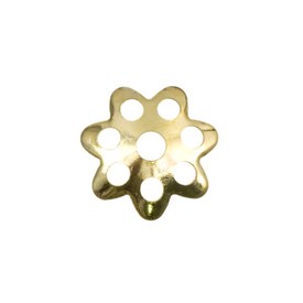 1704-0250-GL - Metal Bead Cap Flower 6MM Gold 500pcs 1704-0250-GL,6mm,Flower,Metal,Bead Cap,Flower,Flower,6mm,Gold,Metal,500pcs,China,montreal, quebec, canada, beads, wholesale