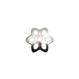 1704-0252-WH - Metal Bead Cap Flower 10MM Nickel 500pcs 1704-0252-WH,Findings,10mm,500pcs,Metal,Bead Cap,Flower,Flower,10mm,Grey,Nickel,Metal,500pcs,China,montreal, quebec, canada, beads, wholesale