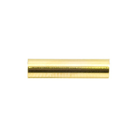 1705-0252-GL - Metal Crimp Tube 3X12MM Gold 100pcs 1705-0252-GL,Findings,Crimps,Gold,Metal,Crimp,Cylinder,Tube,3X12MM,Gold,Metal,100pcs,China,montreal, quebec, canada, beads, wholesale