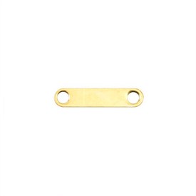 1705-0300-GL - Metal Spacer Bar 2 Holes 11MM Gold 100pcs 1705-0300-GL,Findings,Spacers,Gold,Metal,Spacer Bar,2 Holes,11MM,Gold,Metal,100pcs,China,montreal, quebec, canada, beads, wholesale