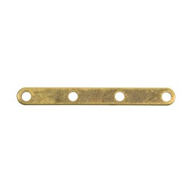 1705-0302-OXBR - Metal Spacer Bar 4 Holes 27MM Antique Brass 100pcs 1705-0302-OXBR,Metal,Spacer Bar,4 Holes,27MM,Antique Brass,Metal,100pcs,China,montreal, quebec, canada, beads, wholesale