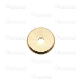 1705-0330 - Solid Brass Bead Spacer Washer 10X2MM Natural 2mm Hole 50pcs 1705-0330,Findings,Spacers,Beads,Bead,Spacer,Metal,Solid Brass,10X2MM,Round,Washer,Yellow,Natural,2mm Hole,China,montreal, quebec, canada, beads, wholesale