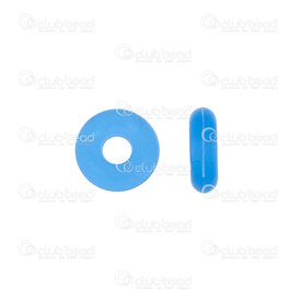 1705-0332-02 - Silicone Séparateur 6mm Bleu Ciel Trou 2mm 100pcs 1705-0332-02,Accessoires de finition,Séparateurs,Silicone,montreal, quebec, canada, beads, wholesale