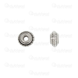 1705-0344-WH - Metal Bead Spacer Washer 5x2.5mm Antique Nickel With Fancy Design 1.5mm Hole 100pcs 1705-0344-WH,Metal,100pcs,Bead,Spacer,Metal,Metal,5X2.5MM,Round,Washer,Grey,Antique Nickel,With Fancy Design,1.5mm hole,China,montreal, quebec, canada, beads, wholesale