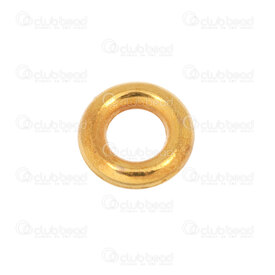 1705-0352-08GL - Metal Spacer Ring 8x2mm Soldered Inner Diameter 4mm Gold 50pcs 1705-0352-08GL,Finition,montreal, quebec, canada, beads, wholesale