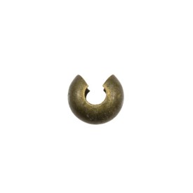 1705-0402-OXBR - Metal Crimp Cover 5MM Antique Brass 100pcs 1705-0402-OXBR,Findings,Metal,5mm,Metal,Crimp Cover,5mm,Antique Brass,Metal,100pcs,China,montreal, quebec, canada, beads, wholesale