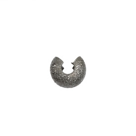 1705-0410-BN - Métal Cache Perle à Écraser Nickel Noir 4MM Poussière d'Étoile 100pcs 1705-0410-BN,montreal, quebec, canada, beads, wholesale