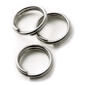 M-1706-0200-WH - Metal Split Ring 5x0.6mm-23ga Natural 1000pcs M-1706-0200-WH,Findings,5mm,Metal,Split Ring,5mm,Grey,Natural,Metal,1000pcs,China,montreal, quebec, canada, beads, wholesale