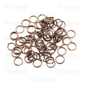 1706-0201-OXCO-1000 - Metal Split Ring 6x0.6mm-23GA Antique Copper 1000pcs 1706-0201-OXCO-1000,Metal,6mm,Metal,Split Ring,6mm,Brown,Antique Copper,Metal,1000pcs,China,montreal, quebec, canada, beads, wholesale