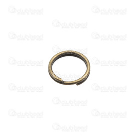 1706-0202-OXBR - Metal Split Ring 7mm Antique Brass Wire Size 0.7mm-22ga 500pcs 1706-0202-OXBR,Findings,500pcs,Metal,Split Ring,7mm,Antique Brass,Metal,Wire Size 0.7mm,500pcs,China,montreal, quebec, canada, beads, wholesale