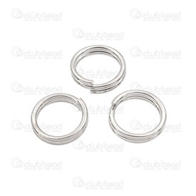 1706-0206-1.2WH - Metal Split Ring 12mm Natural Wire Size 1.4mm-17GA 100pcs 1706-0206-1.2WH,12mm,Metal,Split Ring,12mm,Grey,Natural,Metal,Wire Size 1.2mm,100pcs,China,montreal, quebec, canada, beads, wholesale