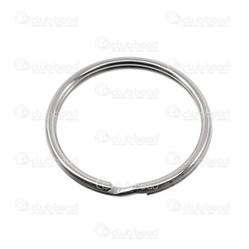 1706-0216-WH - Metal Key Split Ring 35mm Natural 50pcs 1706-0216-WH,Metal,Natural,Metal,Key Split Ring,35MM,Grey,Natural,Metal,50pcs,China,montreal, quebec, canada, beads, wholesale