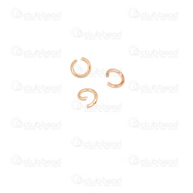 1707-0300-KC - Metal Anneau Simple 4x0.7mm (22ga) Couleur Or KC 500pcs 1707-0300-KC,Accessoires de finition,Anneaux,Simples,montreal, quebec, canada, beads, wholesale