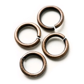 1707-0300-OXCO - Metal Jump Ring 4x0.8MM-21ga Antique Copper Nickel Free 500pcs 1707-0300-OXCO,Metal,4mm,500pcs,Metal,Jump Ring,4mm,Brown,Antique Copper,Metal,Nickel Free,500pcs,China,montreal, quebec, canada, beads, wholesale