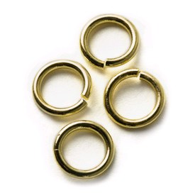 1707-0302-GL - Metal Jump Ring Gold Nickel 6MM-19ga 500pcs 1707-0302-GL,Findings,Rings,Simple - Jump,6mm,Metal,Jump Ring,6mm,Gold,Metal,Nickel Free,500pcs,China,montreal, quebec, canada, beads, wholesale