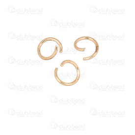1707-0302-KC - Metal Anneau Simple 6x0.8mm (20ga) Couleur Or KC 500pcs 1707-0302-KC,Accessoires de finition,Anneaux,Simples,montreal, quebec, canada, beads, wholesale