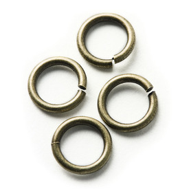1707-0306-OXBR - Metal Jump Ring 10MM Antique Brass Nickel Free 100pcs 1707-0306-OXBR,100pcs,10mm,Metal,Jump Ring,10mm,Antique Brass,Metal,Nickel Free,100pcs,China,montreal, quebec, canada, beads, wholesale