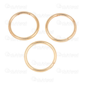 1707-0310-GL - Metal Jump Ring 16mm Gold Wire Size 1.5mm 14ga 100pcs 1707-0310-GL,4,,montreal, quebec, canada, beads, wholesale