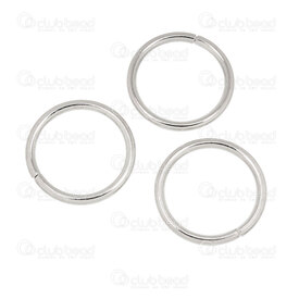 1707-0310-WH - Metal Anneau Simple 16x1.5mm (14ga) Naturel 100pcs 1707-0310-WH,anneau simple,montreal, quebec, canada, beads, wholesale