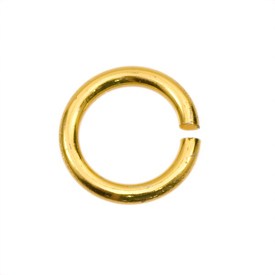 *1707-0400-10 - Aluminium Jump Ring 1.2X8MM Gold 100pcs *1707-0400-10,Findings,100pcs,Jump Ring,Yellow,Aluminium,Jump Ring,1.2X8MM,Yellow,Gold,Metal,100pcs,China,Dollar Bead,montreal, quebec, canada, beads, wholesale