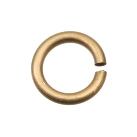 1707-0401-04 - Aluminium Jump Ring 1.8X11MM Satin Brass 100pcs 1707-0401-04,montreal, quebec, canada, beads, wholesale