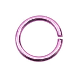 *1707-0405-02 - Aluminium Jump Ring 2.0X16MM Purple 100pcs *1707-0405-02,2.0X16MM,Aluminium,Jump Ring,2.0X16MM,Mauve,Purple,Metal,100pcs,China,Dollar Bead,montreal, quebec, canada, beads, wholesale