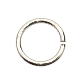 *1707-0405-08 - Aluminium Anneau Simple Argent 2.0X16MM 100pcs *1707-0405-08,Dollar Bead - Anneaux simples en aluminium,montreal, quebec, canada, beads, wholesale