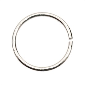 *1707-0408-08 - Aluminium Jump Ring 2.0X24MM Silver 100pcs *1707-0408-08,montreal, quebec, canada, beads, wholesale