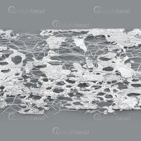 1710-0100-02 - Filet Dentelle Metallique Nail Art pour Ongles Argent 4x50cm avec Contenant Vissable Plastique 2pcs 1710-0100-02,Produits divers,Pour ongles,montreal, quebec, canada, beads, wholesale