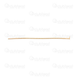 1714-0132-KC - Metal Head Pin 50mm Gold Wire Size 0.8mm-21GA 200pcs 1714-0132-KC,200pcs,Metal,Head Pin,50MM,Yellow,Gold,Metal,Wire Size 0.8mm,200pcs,China,montreal, quebec, canada, beads, wholesale