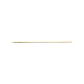 A-1714-0132 - Metal Head Pin 50mm Gold Wire Size 0.7mm-22GA 200pcs A-1714-0132,Findings,200pcs,Gold,Metal,Head Pin,50MM,Gold,Metal,Wire Size 0.7mm,200pcs,China,montreal, quebec, canada, beads, wholesale