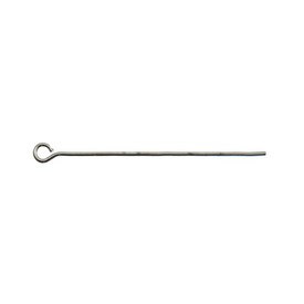 A-1714-0220 - Metal Eye Pin 38MM Black Nickel Wire Size 0.7mm-22GA 200pcs A-1714-0220,Findings,38MM,Black Nickel,Metal,Eye Pin,38MM,Grey,Black Nickel,Metal,Wire Size 0.7mm,200pcs,China,montreal, quebec, canada, beads, wholesale