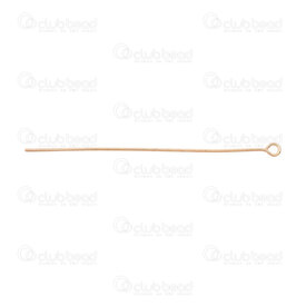 A-1714-0242-60KC - Métal Tige à Oeillet Or KC 60mm Diamètre du fil 0.8mm 200pcs A-1714-0242-60KC,Accessoires de finition,Tiges,À oeillet,Métal,Tige à Oeillet,60MM,Jaune,Gold KC,Métal,Wire Size 0.8mm,200pcs,Chine,montreal, quebec, canada, beads, wholesale