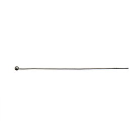 A-1714-0310 - Metal Ball Pin 38MM Black Nickel Wire Size 0.5mm-25GA 200pcs A-1714-0310,Findings,38MM,Metal,Ball Pin,38MM,Grey,Black Nickel,Metal,Wire Size 0.5mm,200pcs,China,montreal, quebec, canada, beads, wholesale