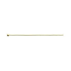 A-1714-0312 - Metal Ball Pin 38MM Gold Wire Size 0.5mm-25GA 200pcs A-1714-0312,Findings,Metal,200pcs,38MM,Metal,Ball Pin,38MM,Gold,Metal,Wire Size 0.5mm,200pcs,China,montreal, quebec, canada, beads, wholesale