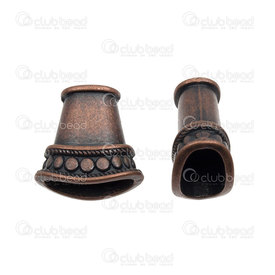 1717-0102-OXCO - Metal Cone Flatted Fancy 16X17MM Antique Copper 10pcs 1717-0102-OXCO,Findings,Bead caps,16X17MM,Cone,Metal,Metal,16X17MM,Flatted,Fancy,Brown,Copper,Antique,China,10pcs,montreal, quebec, canada, beads, wholesale